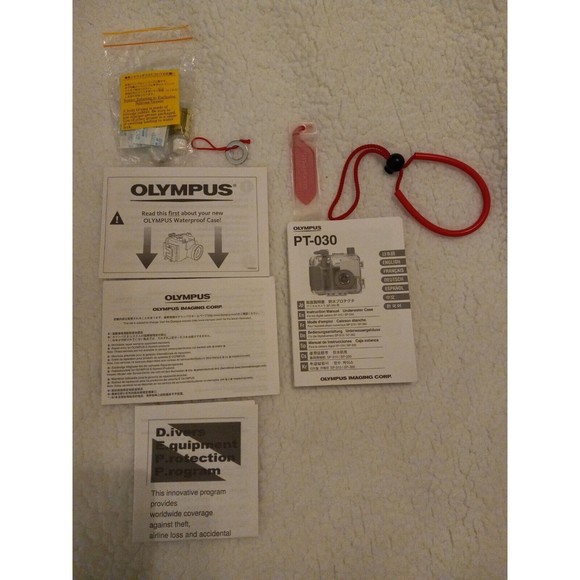 Caisson Sous-Marin Olympus PT-030 – Pour SP-310/350 – Ouvert Mais Jamais Utilisé